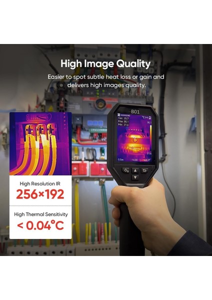 Hıkmıcro B01 Termal Kamera 256 x 192 Ir Çözünürlük, Wifi
