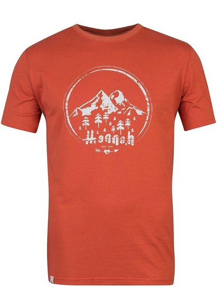 Ravi Baskılı Erkek T-Shirt Mecca Orange Mecca Orange - Xxxl