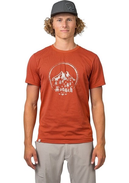 Ravi Baskılı Erkek T-Shirt Mecca Orange Mecca Orange - Xxxl modelleri