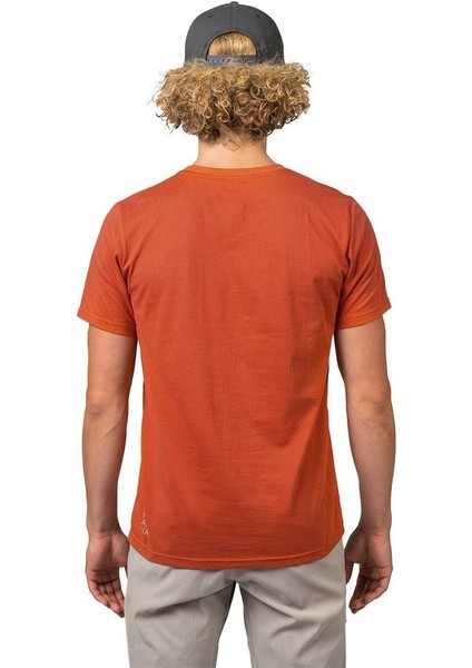 Ravi Baskılı Erkek T-Shirt Mecca Orange Mecca Orange - Xxxl fırsatları