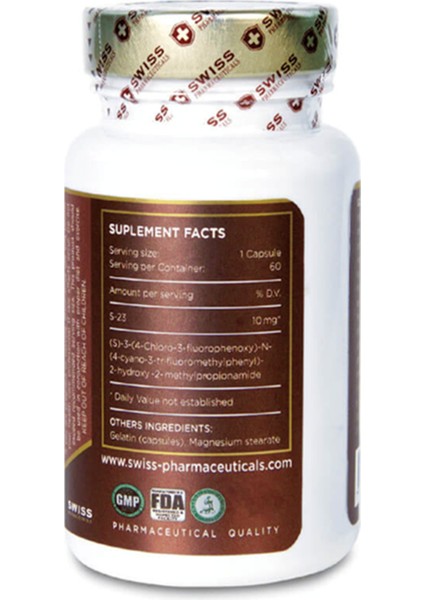 Swiss Supplement S-23 10MG 60 Tek Yetkili Satıcısı