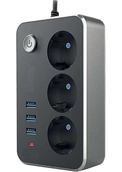 Akım Korumalı Uzatma Kablosu