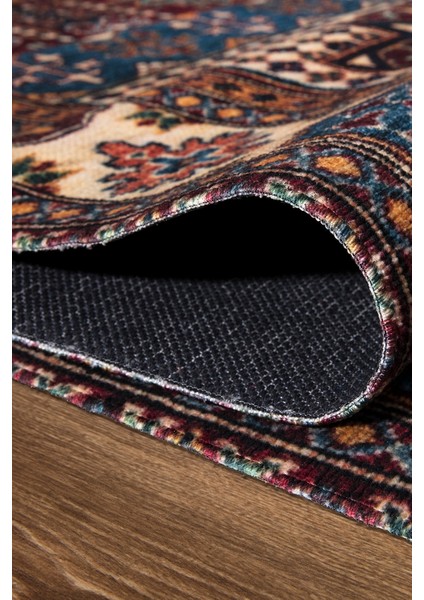 2304 Geleneksel Motif Yumuşak Doku Leke Tutmayan Modern Halı Kilim modelleri