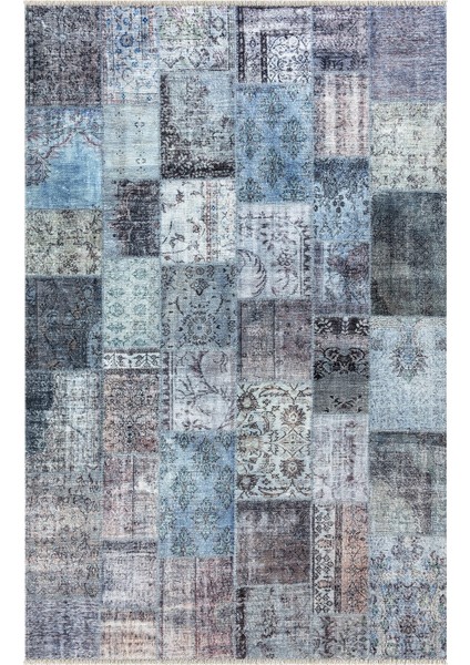 2305 Patchwork Yumuşak Doku Leke Tutmayan Modern Halı Kilim fırsatları