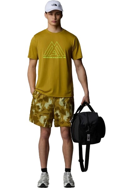 Ma 24/7 Erkek Yeşil Outdoor T-Shirt NF0A893ZECJ1 modelleri