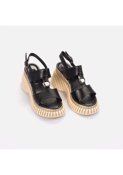 Platform Topuk Kadın Sandalet 106-107