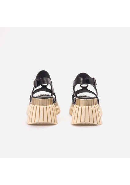 Platform Topuk Kadın Sandalet 106-107