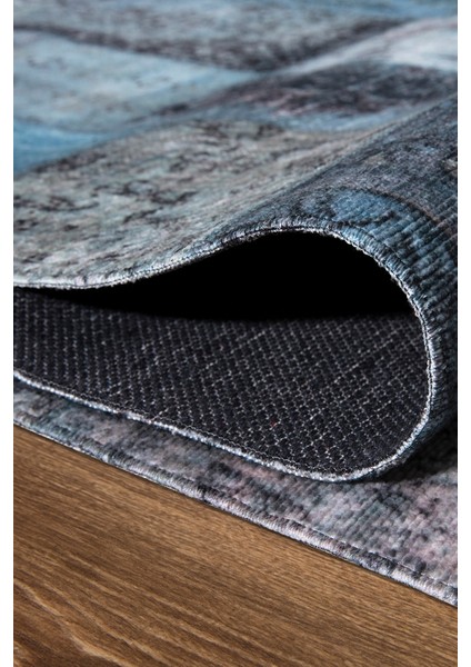 2305 Patchwork Yumuşak Doku Leke Tutmayan Modern Halı Kilim modelleri