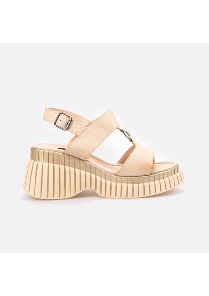 Platform Topuk Kadın Sandalet 106-107