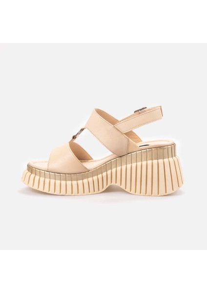 Platform Topuk Kadın Sandalet 106-107