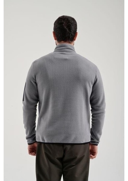 Erkek Yarım Fermuarlı Polar 2312002 Grey 2312002-057 fiyatları