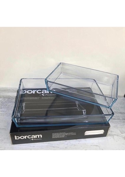 Dikdörtgen Premium 2 Li Borcam Set (Büyük-Küçük) 075OA 59324-59334