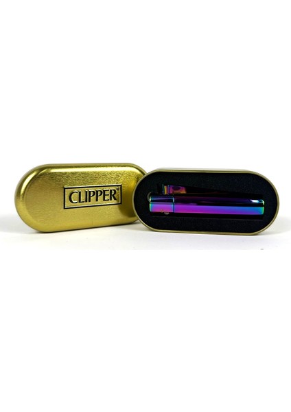 Clipper Icy Renk Metal Kutulu Çakmak