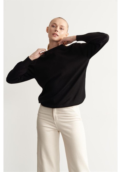 Çetinkaya Miyamira Siyah Kazak