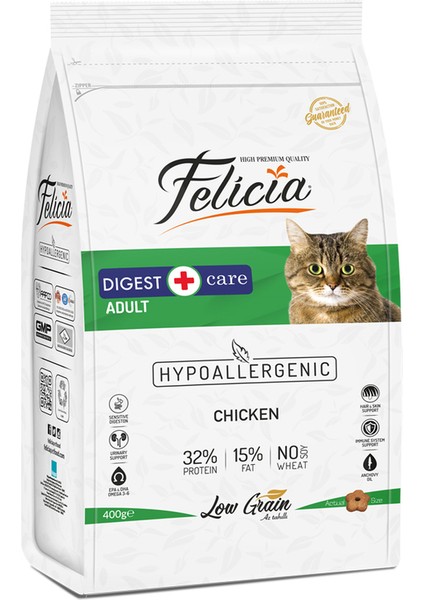 Felicia 400G Yetişkin Tavuklu Az Tahıllı 6 Adet