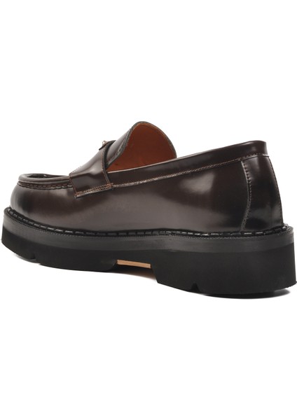 Premium 7708 Kahve Geniş Kalıp Deri Erkek Klasik Ayakkabı fırsatları