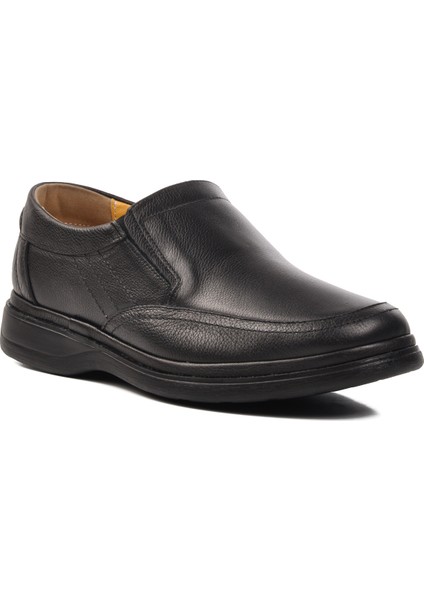 962 Siyah Jel Taban Deri Erkek Günlük Ayakkabı modelleri