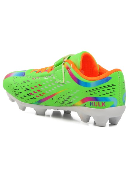 Hulk 129-F Yeşil-Beyaz Çocuk Krampon