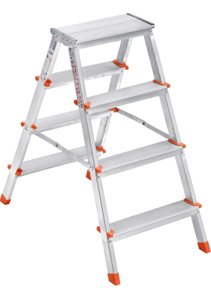 Alüminyum Merdiven Çift Taraflı 4+4