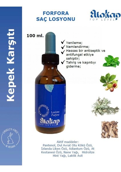 Forfora - Kepek Karşıtı Saç Derisi Için Saç Losyonu, 100 Ml.