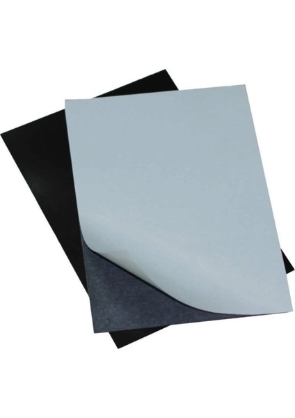 Yapışkanlı Tabaka Mıknatıs Magnet 0,4 mm Kalınlık 61X101 cm