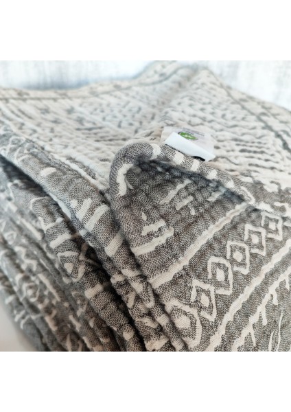 Aztek Desen 4 Katlı Multi Müslin Naturel %100 Pamuklu 2 Adet Yastık Kılıfı 50X70CM fiyatları