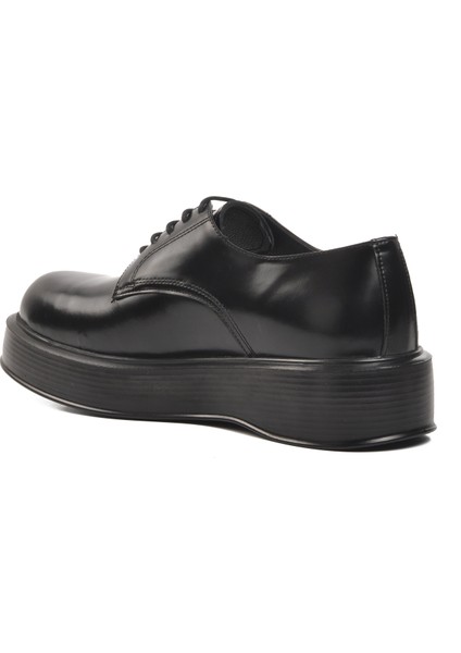 Premium 2128 Siyah Geniş Kalıp Deri Erkek Klasik Ayakkabı fırsatları