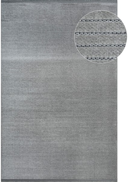 Ada Kaymaz Taban Yıkanabilir Dokuma Gri Kilim Yolluk 404 fiyatları