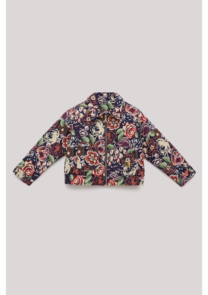 Bg Store Kız Çocuk Desenli Ceket indirimleri