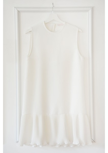 Piliseli Kolsuz Içlik - Ekru