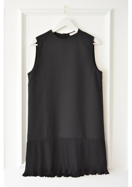 Piliseli Kolsuz Içlik - Siyah