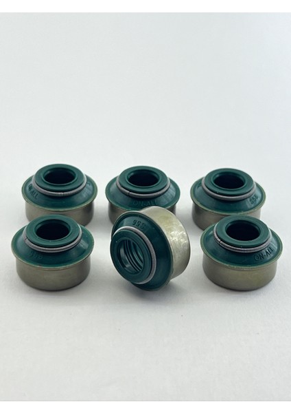 Subap Lastiği Sızdırmazlık Keçesi 16 Adet Fkm ON_S56 Yeşil 8 x 11,50/17 x 10,20 - 762.911