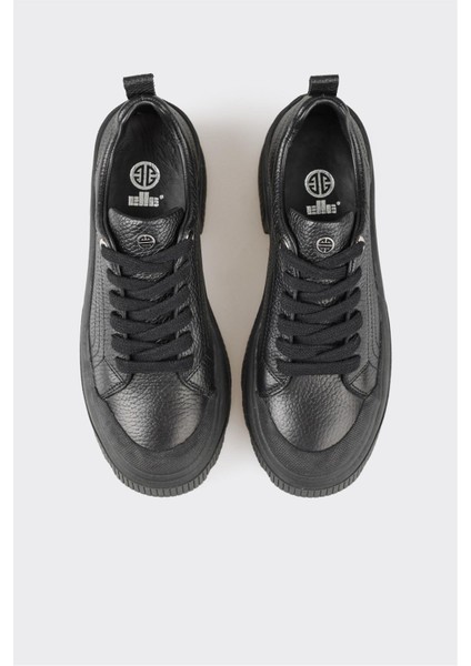 Siyah Deri Kadın Spor Ayakkabı fırsatları