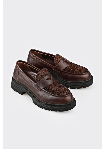 Kahve Deri Kadın Günlük Ayakkabı fiyatları