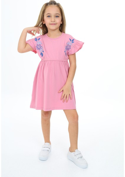 Kız Çocuk Nakışlı Elbise fiyatları