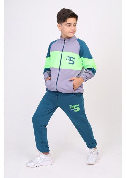 Erkek Çocuk Baskılı Eşofman Takım