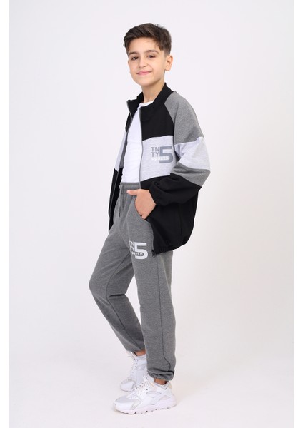 Erkek Çocuk Baskılı Eşofman Takım