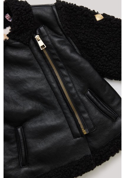 Bg Store Kız Bebek Siyah Ceket modelleri