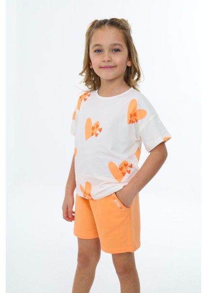 Kız Çocuk Baskılı Şortlu Takım fiyatları