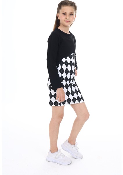 Kız Çocuk 2li Takım Baskılı Elbise fırsatları