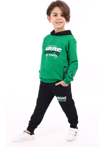 Erkek Çocuk Baskılı Eşofman Takım