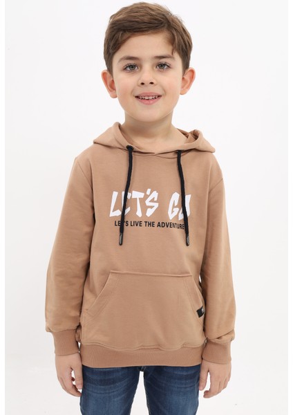 Erkek Çocuk Baskılı Sweatshirt