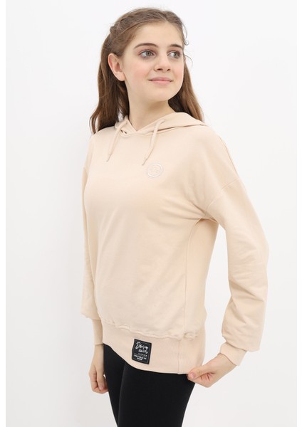 Kız Çocuk Nakışlı Sweatshirt