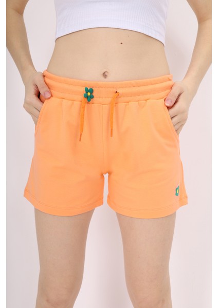 Kız Çocuk Nakışlı Şort