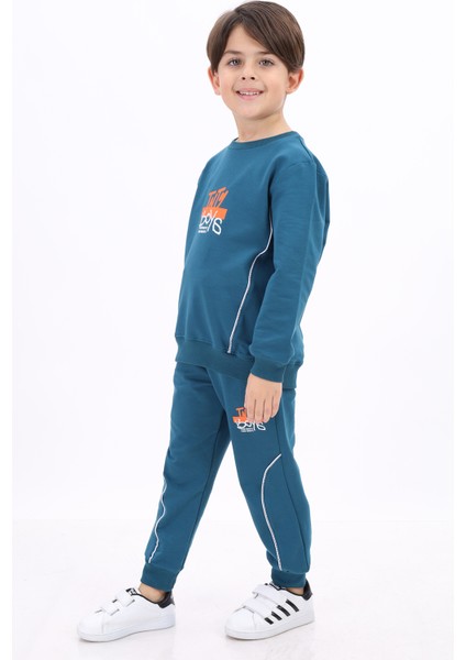Erkek Çocuk Baskılı Eşofman Takım modelleri