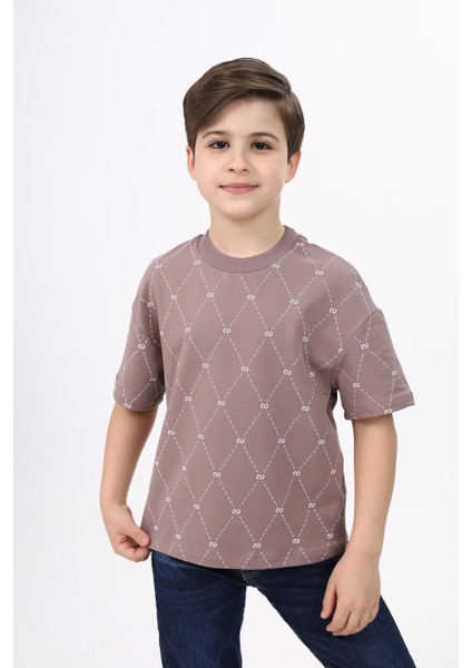 Unisex Çocuk Baskılı Tişört