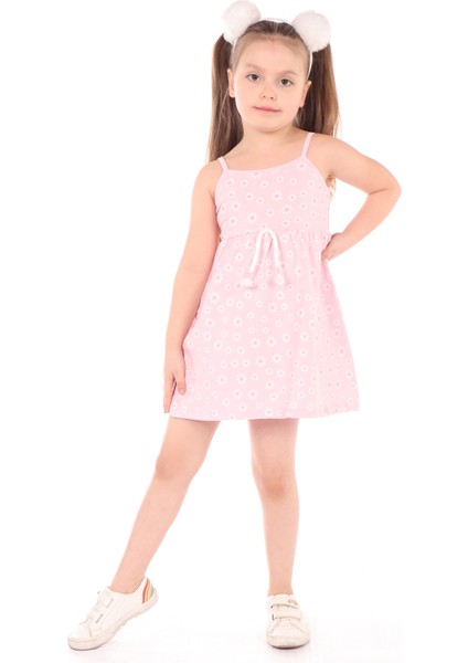 Kız Çocuk Komple Baskılı Elbise