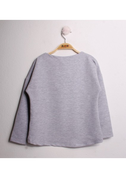 Kız Çocuk T-Shirt Pullu Nota Nakış fiyatları