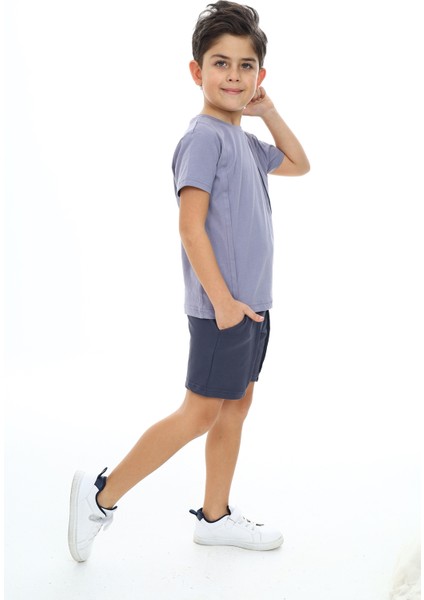 Erkek Çocuk Şortlu Takım modelleri