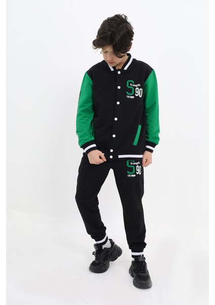 Erkek Çocuk Baskılı Eşofman Takım